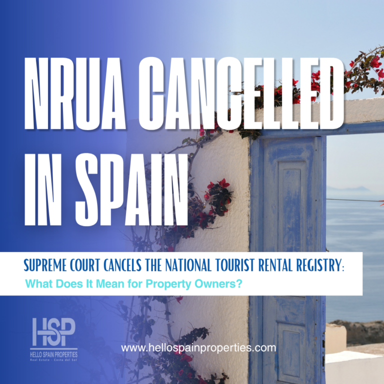 Spain Supreme Court building representing legal ruling on tourist rental registry cancellation affecting Costa del Sol real estate and VUT holiday rentals in Spain